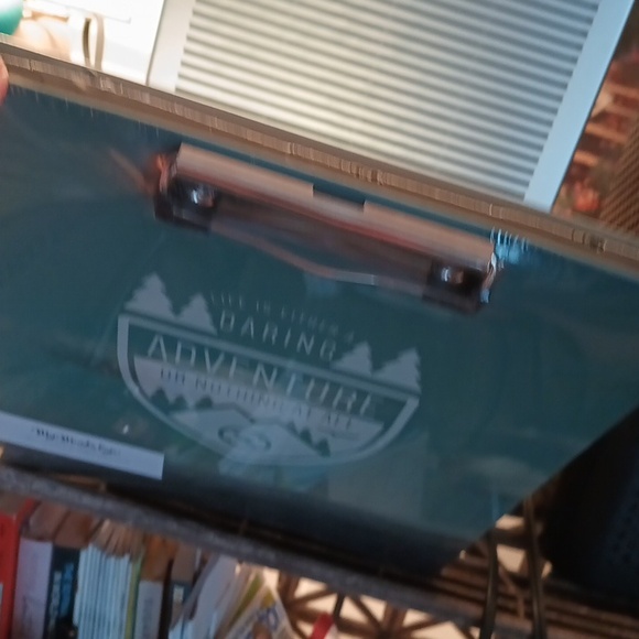NEW Mind's Eye Teal Adventure Clipboard With Notepad - Picture 3 of 4